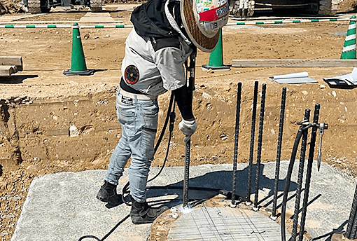 パイルスタッド工法